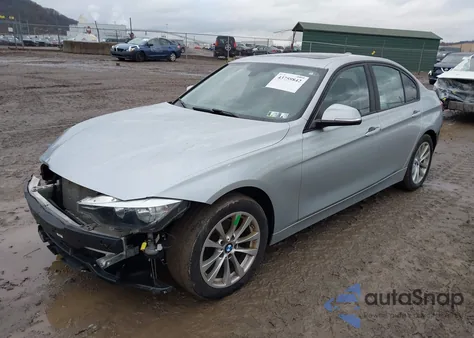 2016 BMW 320I xDrive z USA, uszkodzony, nr VIN WBA8E5G58GNU19131
